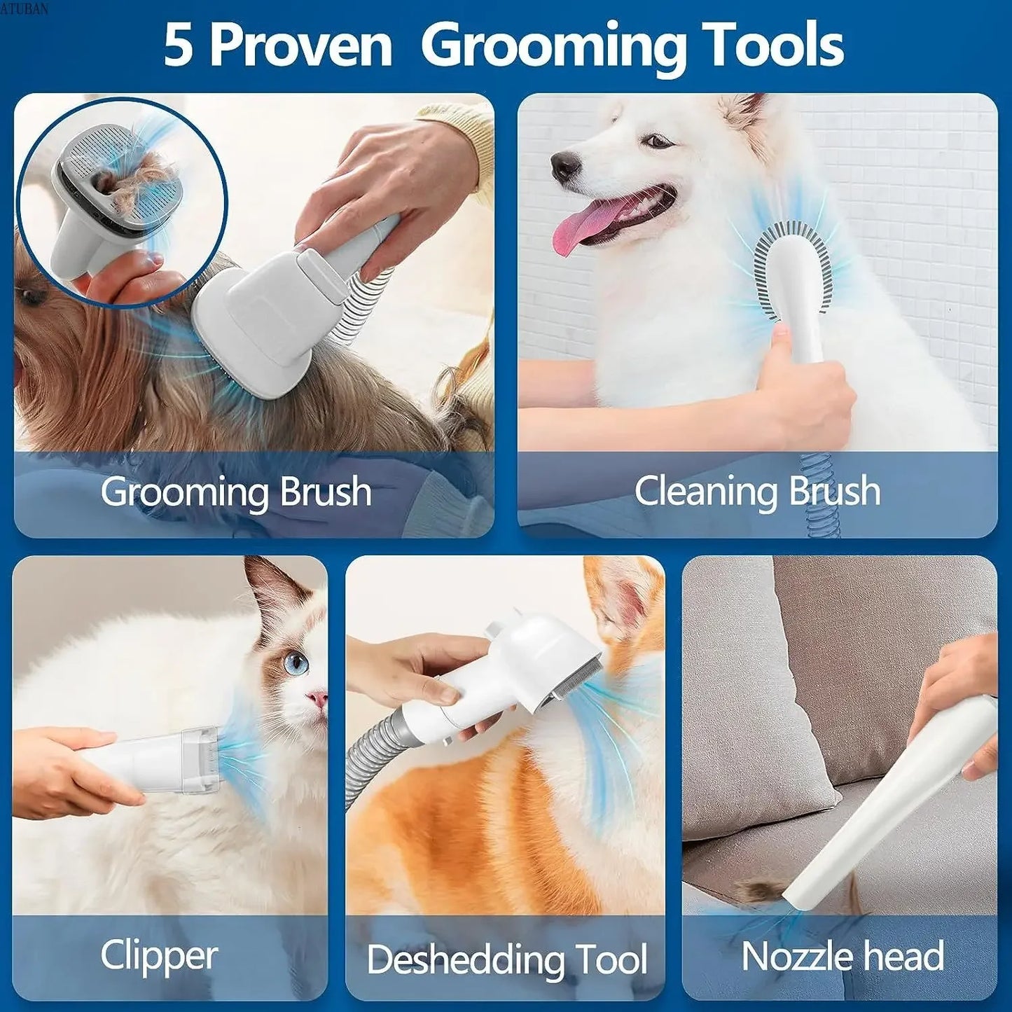 FurFree Pet Grooming Kit